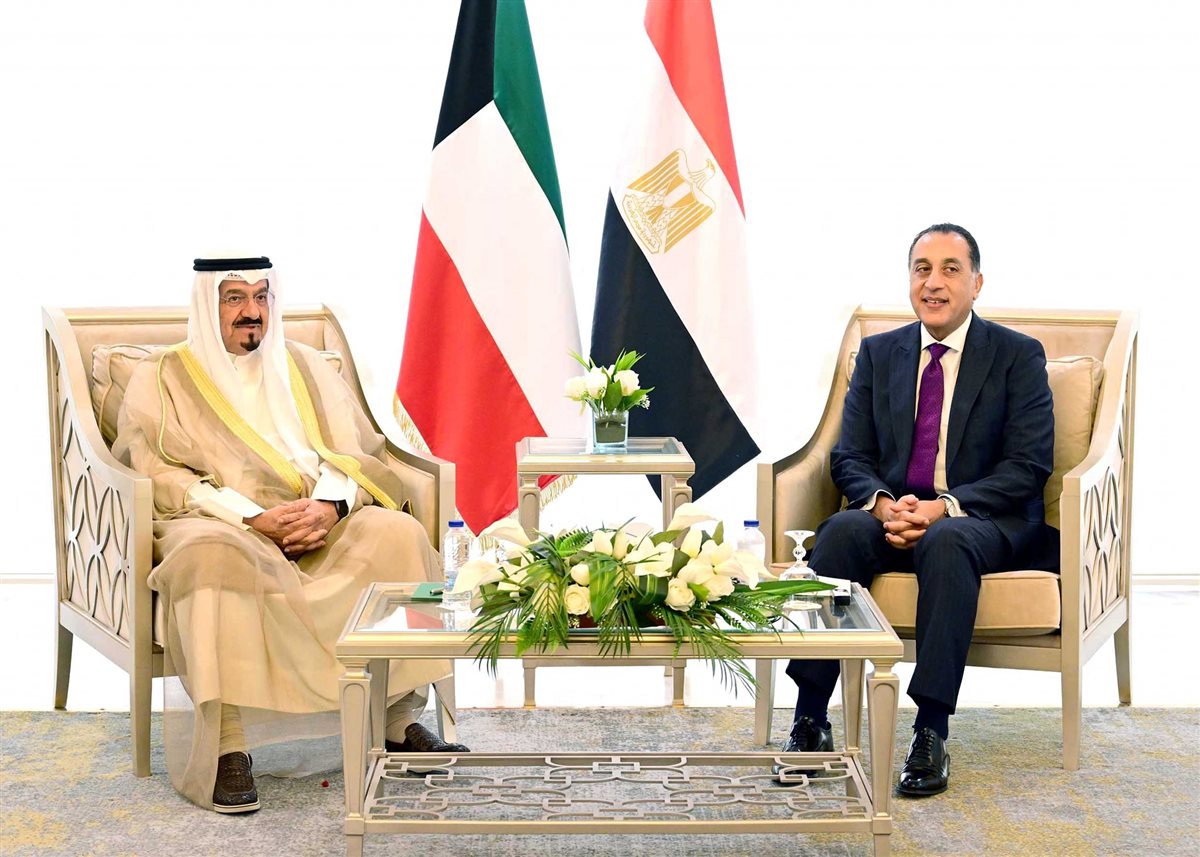رئيسا وزراء مصر والكويت يعقدان مباحثات موسعة بالعاصمة الإدارية