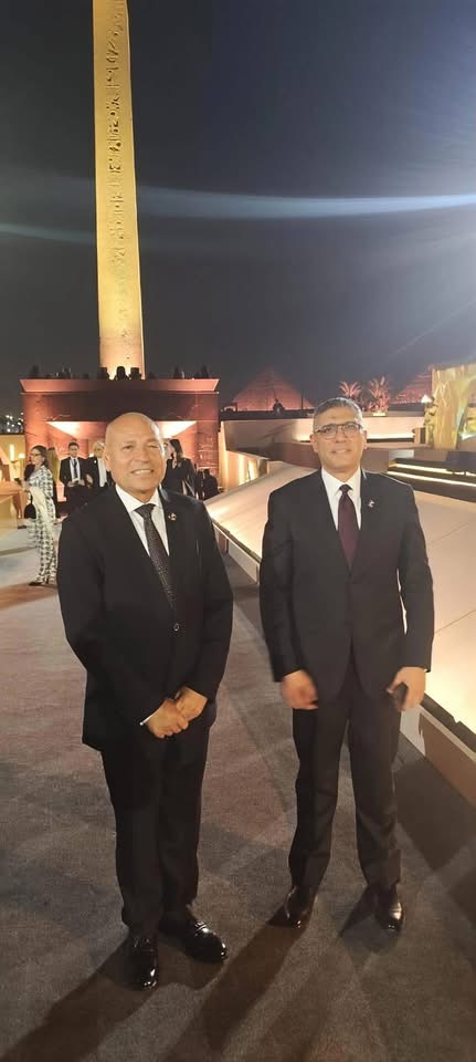 محافظ الجيزة يشيد بحدث افتتاح المتحف المصري الكبير العالمي