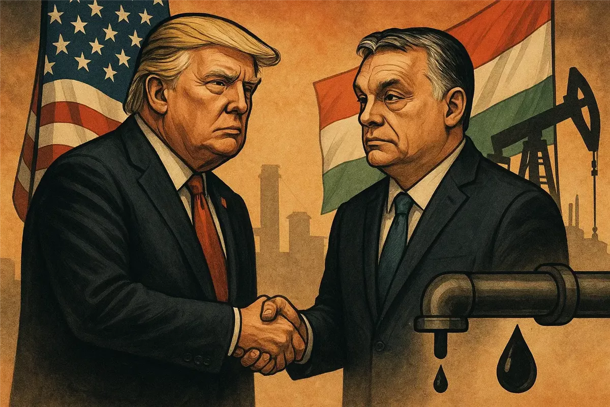حصل أوربان على إعفاء من العقوبات الأمريكية على الوقود الروسي - Illustration