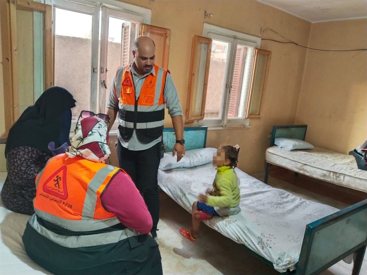 تدخل عاجل من وزارة التضامن الاجتماعي لإنقاذ أم وأطفالها بالقاهرة