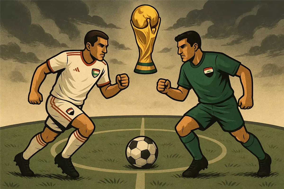 منتخب الإمارات يواجه العراق في تصفيات كأس العالم 2026 أرشيفية