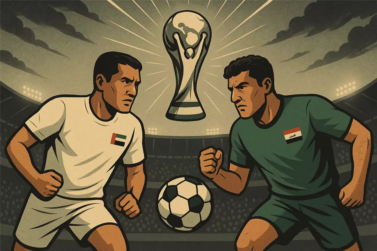 الإمارات والعراق في سباق التأهل إلى كأس العالم 2026 أرشيفية