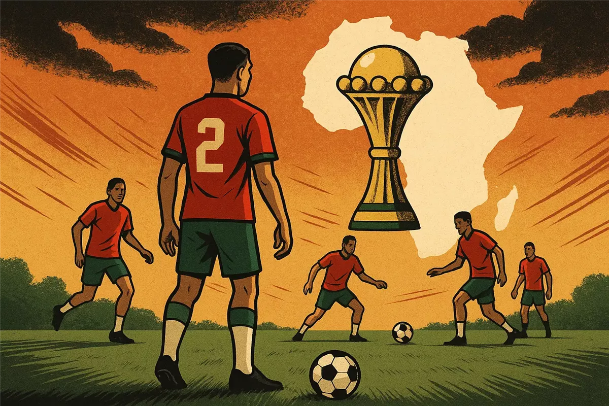 استعداد المنتخب المغربي لكأس أمم إفريقيا أرشيفية 