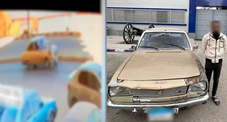 فيديو اصطدام سيارة بسيدة خلال عبور الطريق والتحفظ على المركبة
