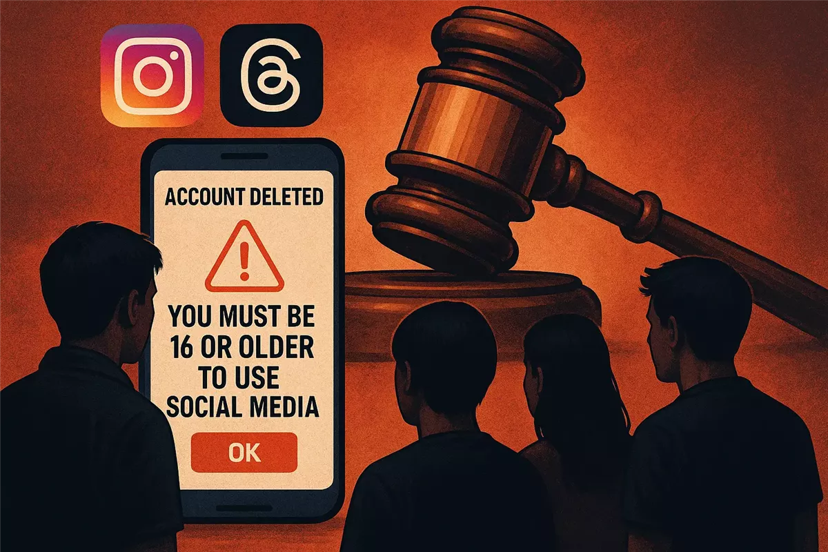 أستراليا توسّع حظر منصات التواصل على من هم دون 16 عاماً - Illustration