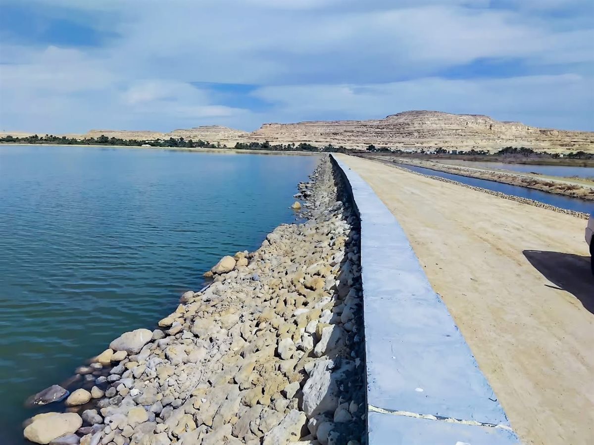 مشروع تطوير الري في واحة سيوة