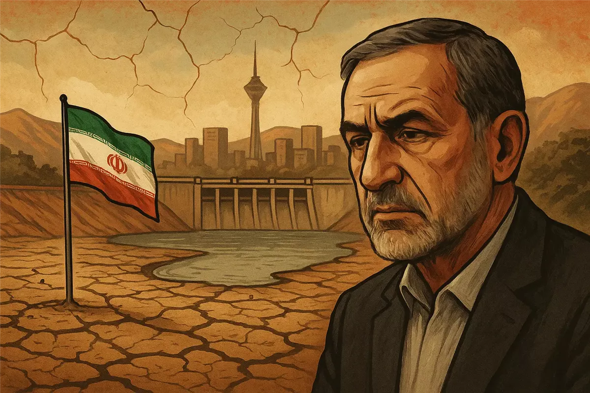 أشار الرئيس مسعود بزشكيان إلى احتمال تقنين المياه - Illustration