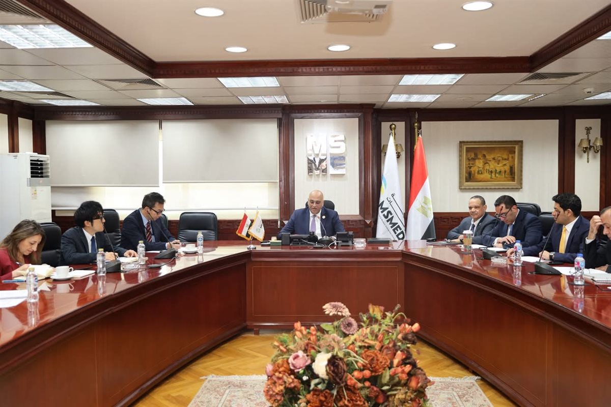 اجتماع جهاز تنمية المشروعات والجايكا