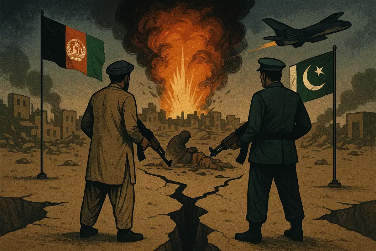 مواجهات بين طالبان والجيش الباكستاني في إطار الحرب المفتوحة - Illustration