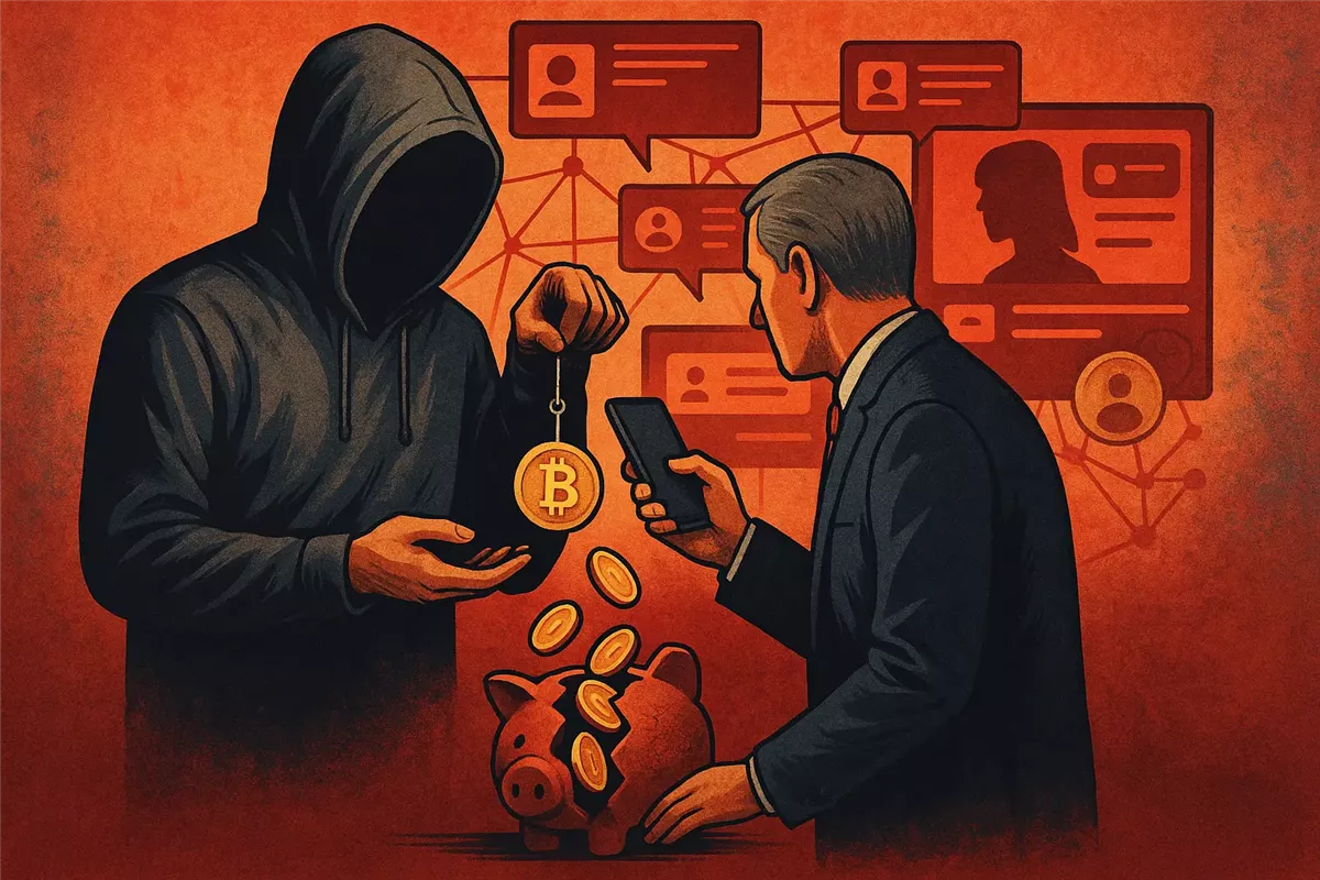 احتيالات ذبح الخنازير - Illustration