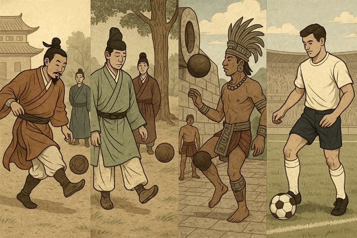 تطور كرة القدم عبر العصور القديمة أرشيفية 