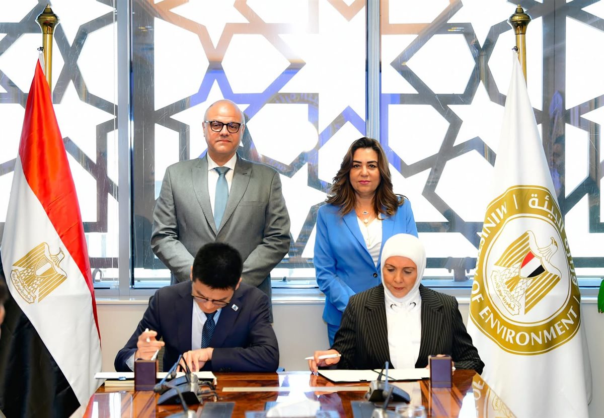 القليوبية توقع مذكرة تفاهم مع شركة CMEC الصينية