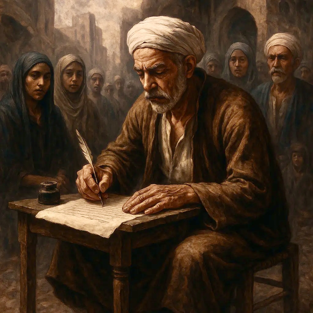«العرضحالجي».. كاتب العرائض