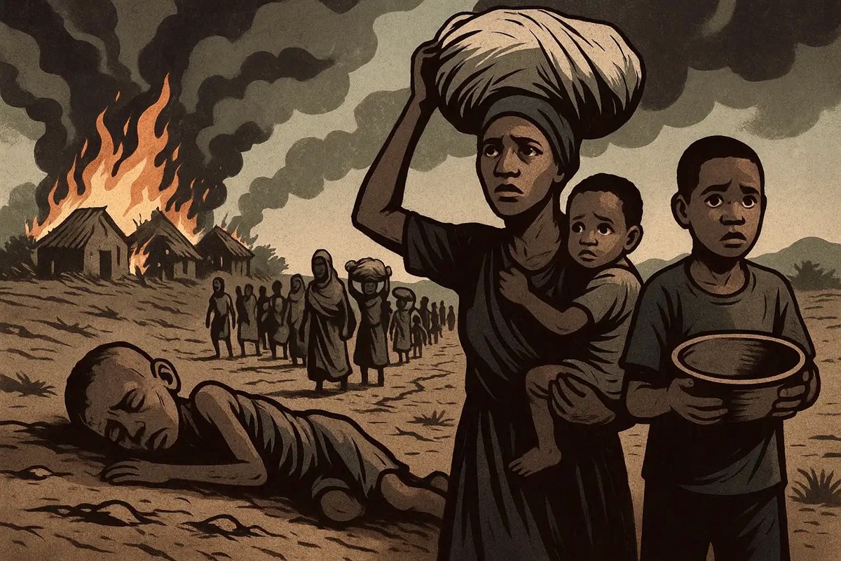 أزمة الأطفال النازحين تتفاقم في موزمبيق أرشيفية