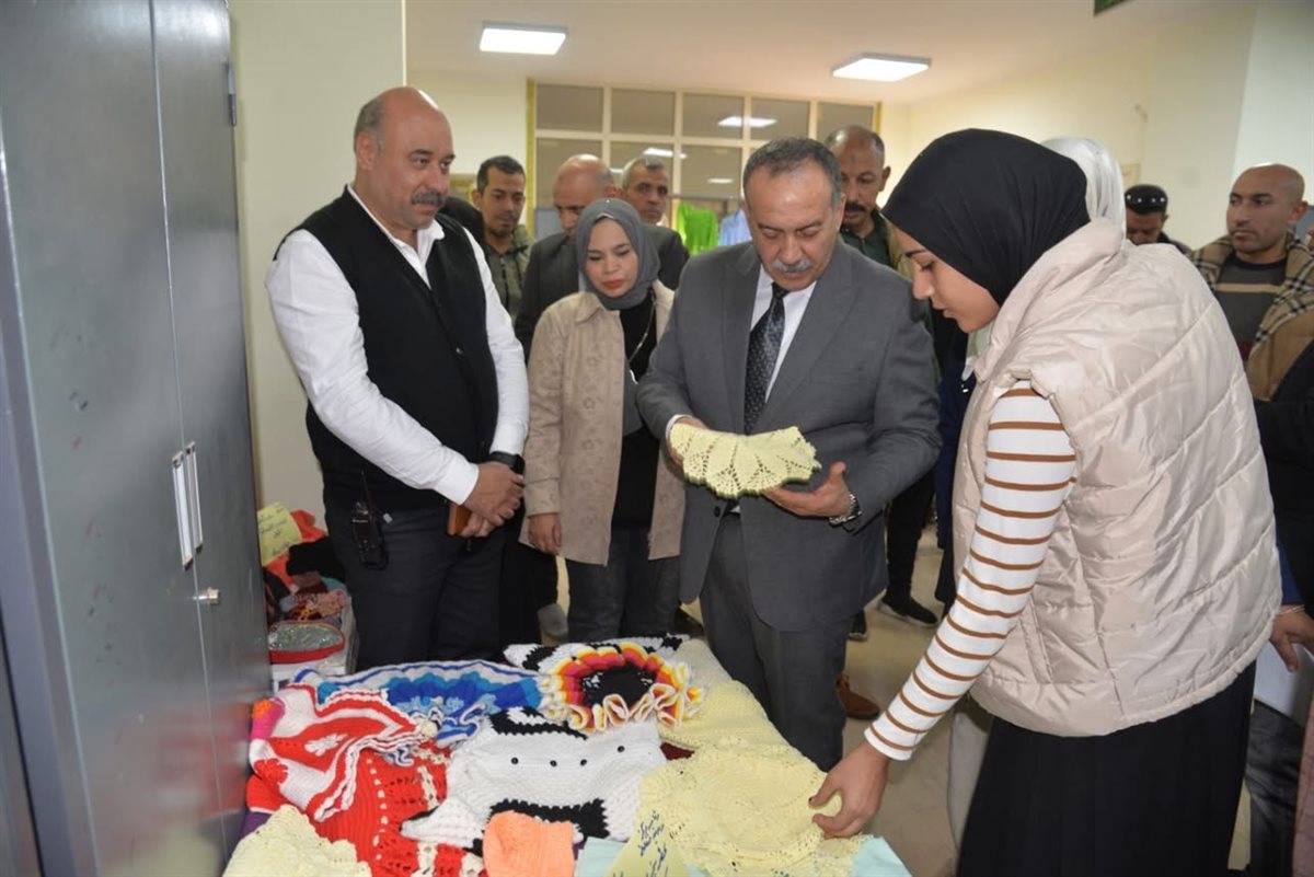 افتتاح مشغل خياطة جديد ببني رافع