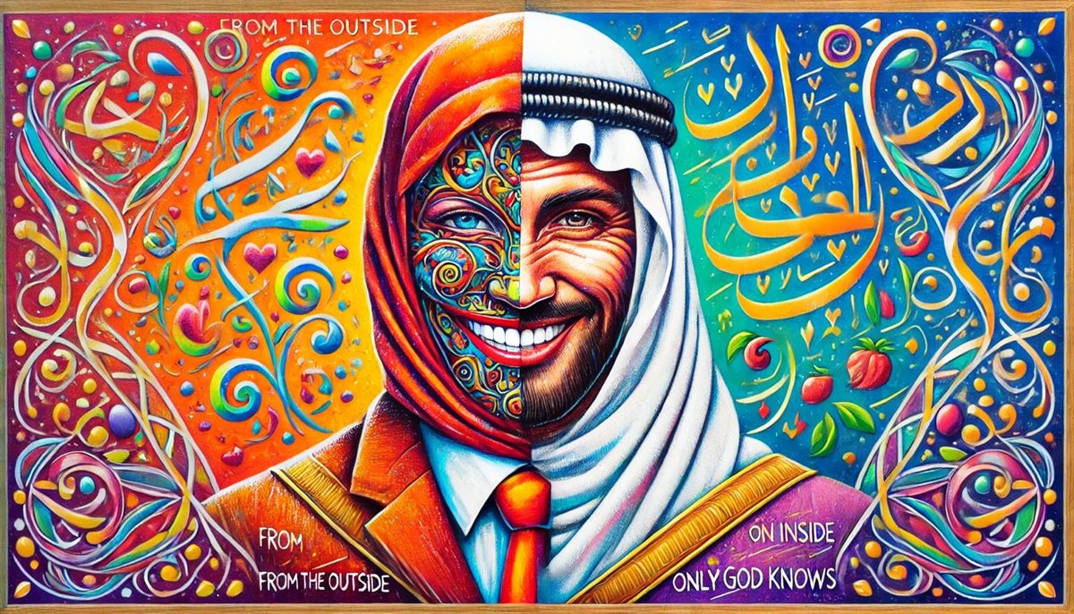 من برة هالله هالله ومن جوة يعلم الله