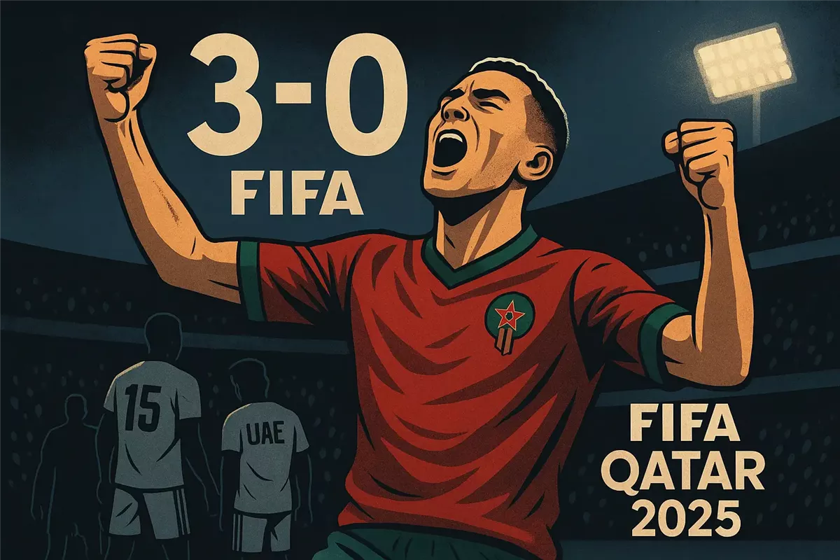 المنتخب المغربي يتأهل لنهائي كأس العرب أرشيفية