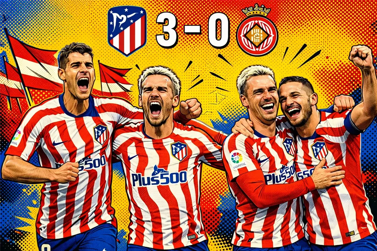 أتلتيكو مدريد يهزم جيرونا 3-0 في الدوري الإسباني أرشيفية