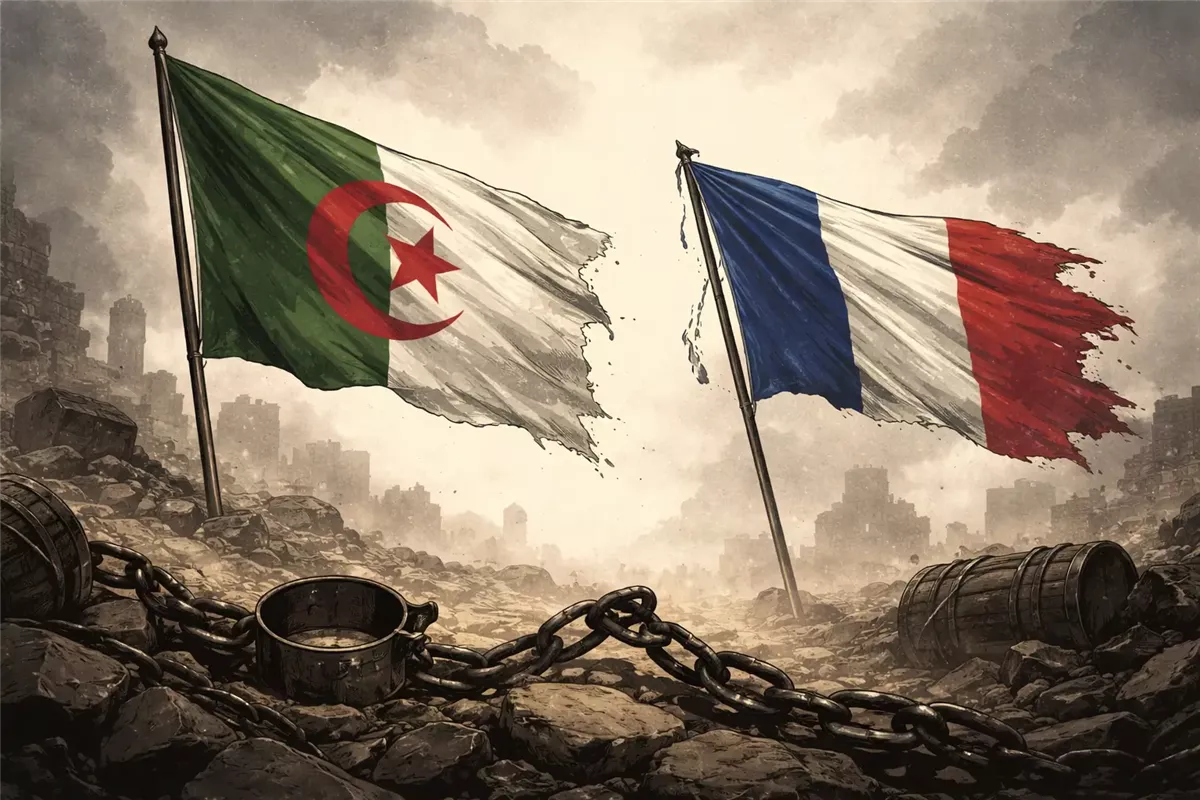 نواب جزائريون يصادقون على قانون يجرّم الاستعمار الفرنسي - Illustration