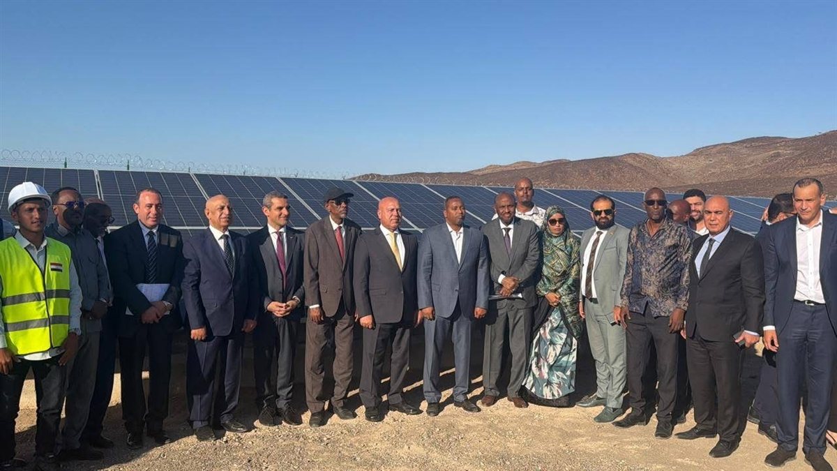 افتتاح محطة الطاقة الشمسية في جيبوتي