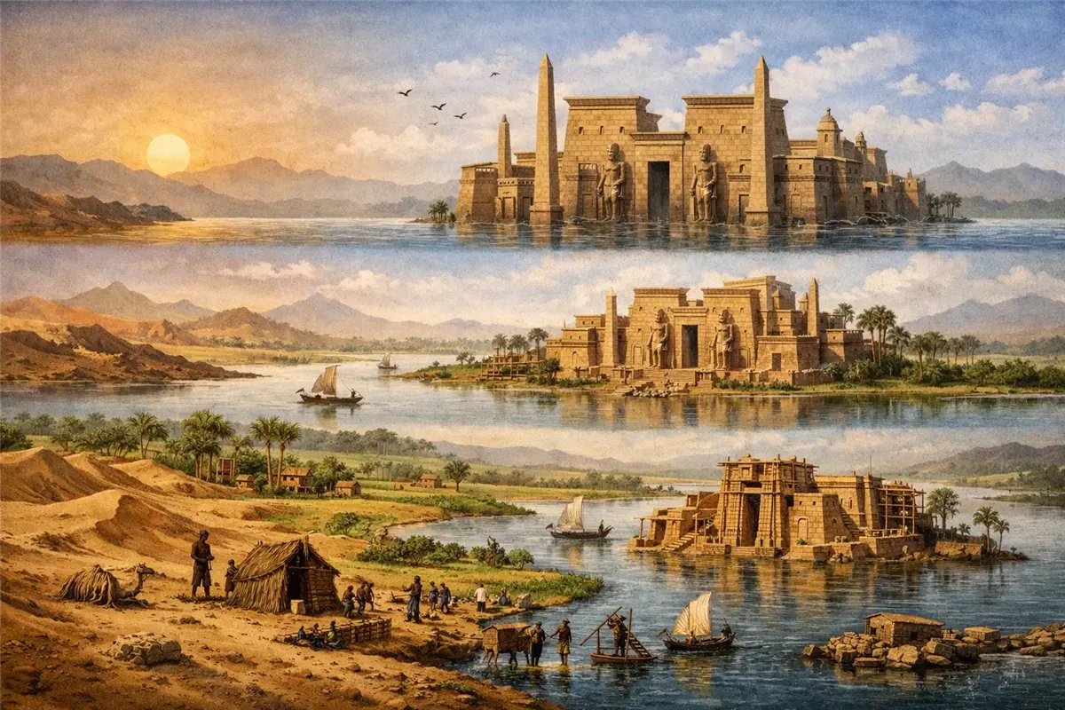 اكتشافات حديثة تعيد فهم أقدم ملامح معبد الكرنك بالأقصر