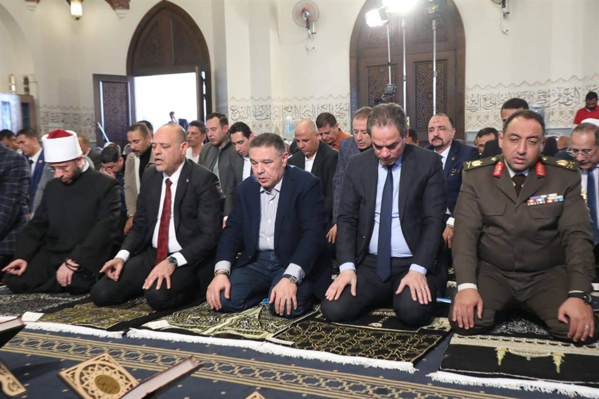 افتتاح مسجد السميع العليم بمرسى علم