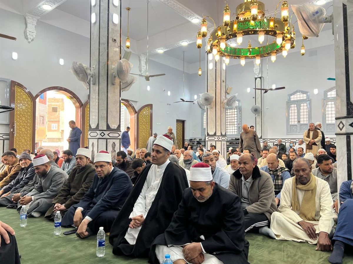 افتتاح مسجدين بمركزي كفرالشيخ وقلين