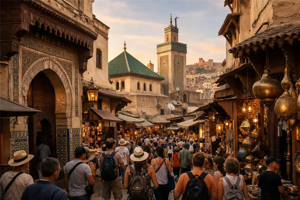 السياحة في المغرب تسجل نموا قياسيا في 2025 أرشيفية