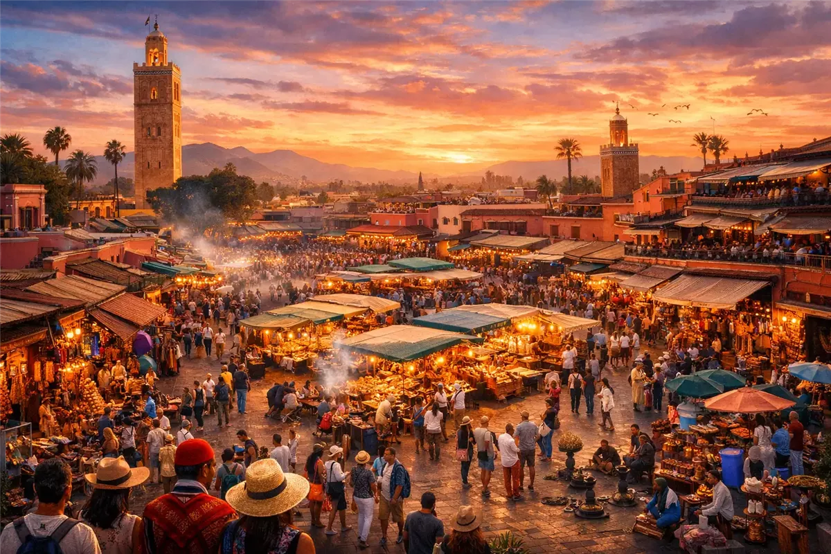 السياحة المغربية تدعم النمو الاقتصادي وترفع العائدات أرشيفية
