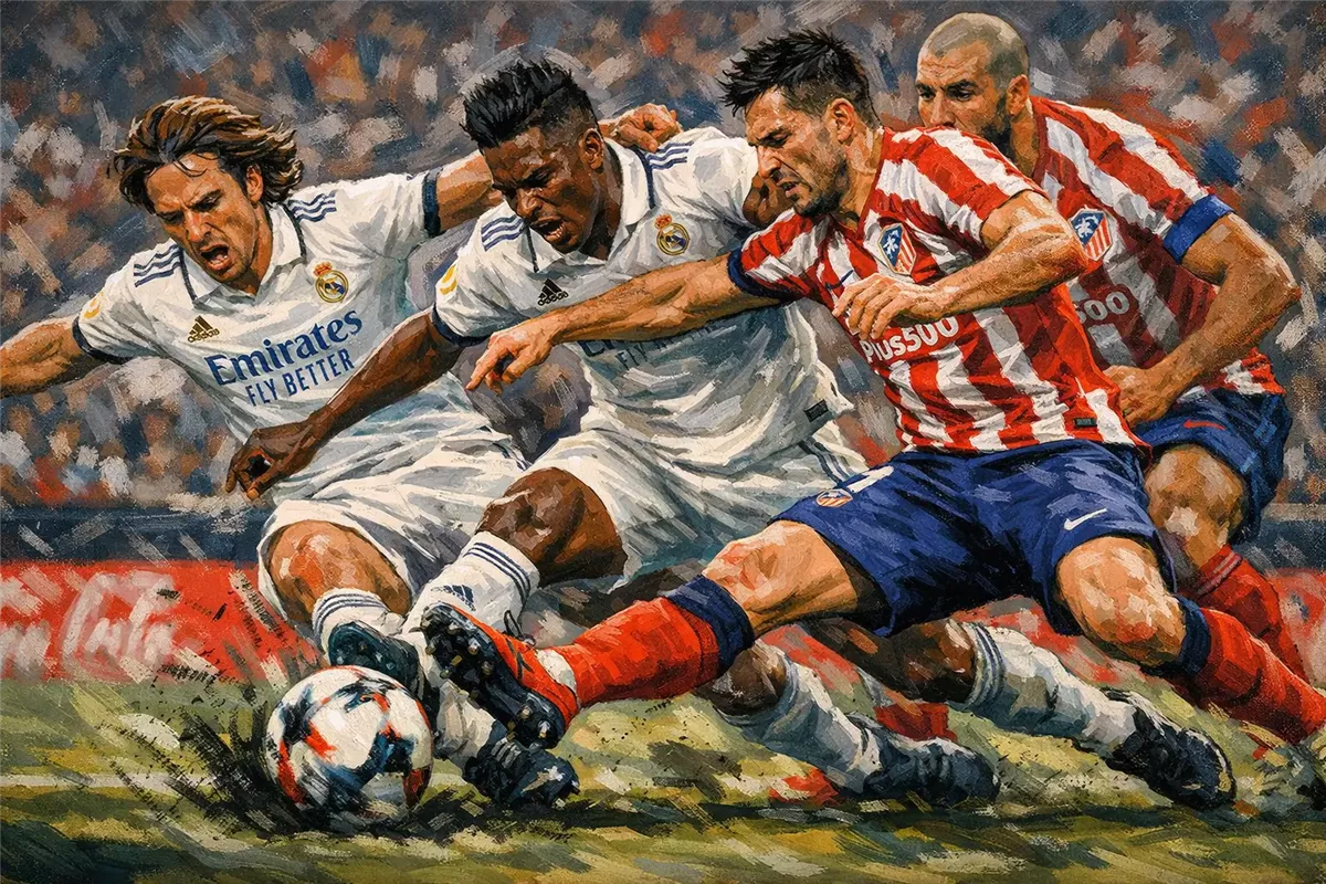 مباراة ريال مدريد وأتلتيكو تشعل كأس السوبر أرشيفية