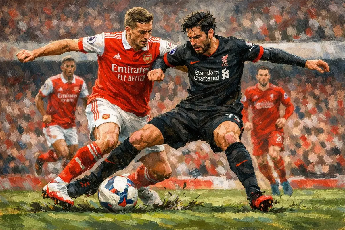 أرسنال وليفربول في قمة الدوري الإنجليزي أرشيفية
