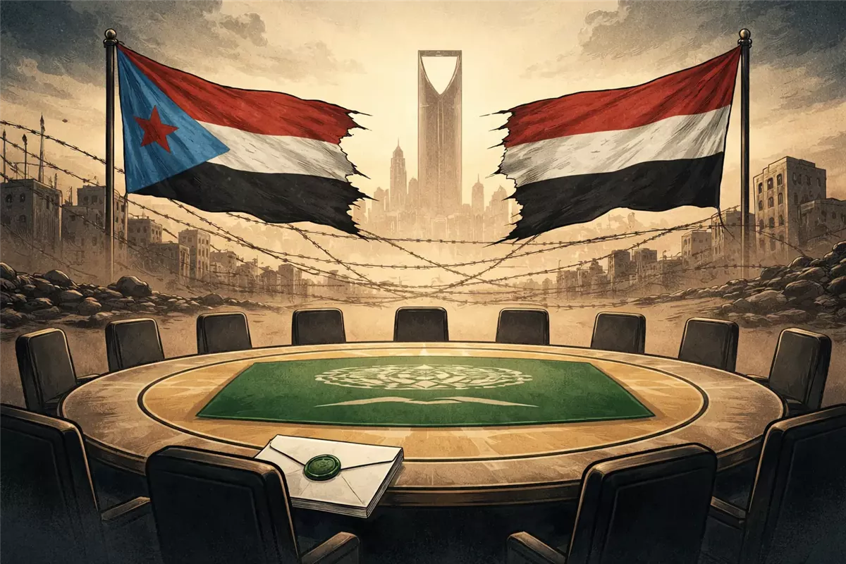 القضية الجنوبية في اليمن وجهود السعودية الدبلوماسية - Illustration