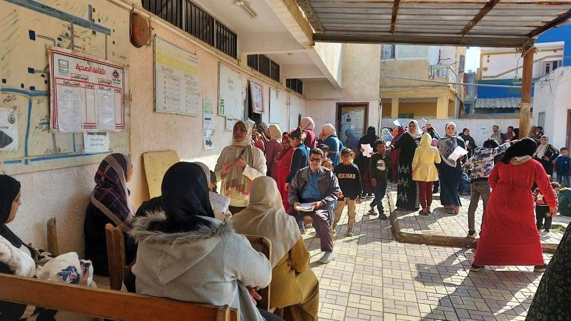 قافلة طبية مجانية بقرية أم الرضا ضمن مبادرة «حياة كريمة»