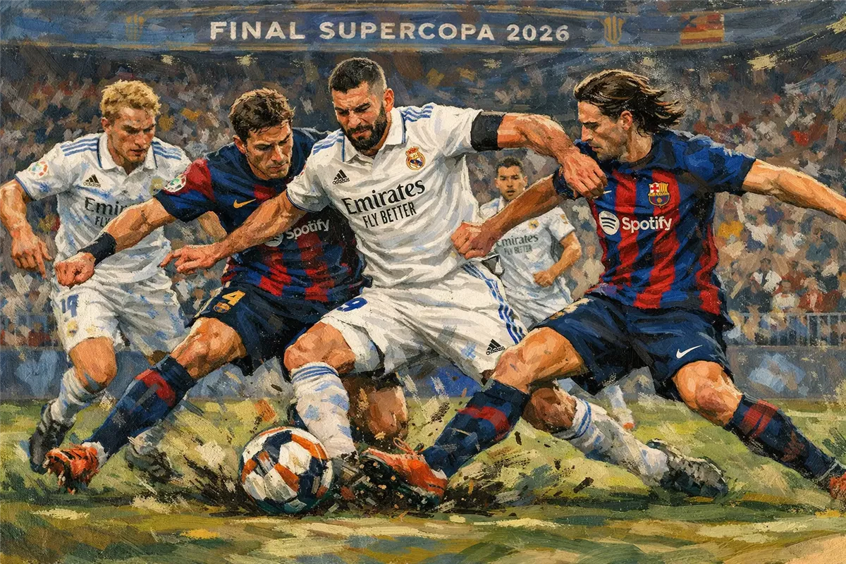 ريال مدريد ضد برشلونة في قمة نارية أرشيفية