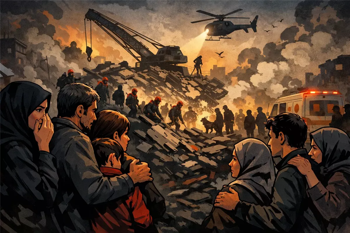 انهيار مبانٍ قيد الإنشاء في كينيا أرشيفية
