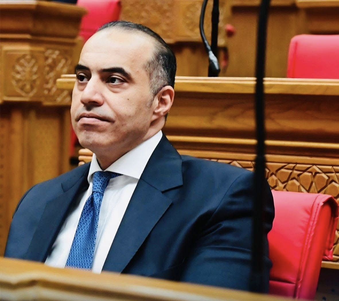 المستشار محمود فوزي وزير الشؤون النيابية والقانونية والتواصل السياسي