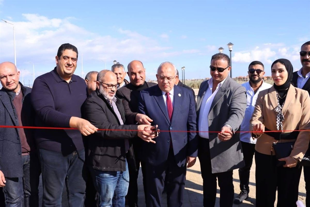 دمياط تفتتح مشروع التكيف مع التغيرات المناخية لتعزيز حماية الشواطئ