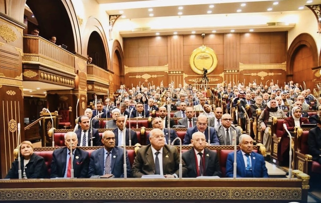 مجلس الشيوخ يناقش التغيرات المناخية وورد النيل