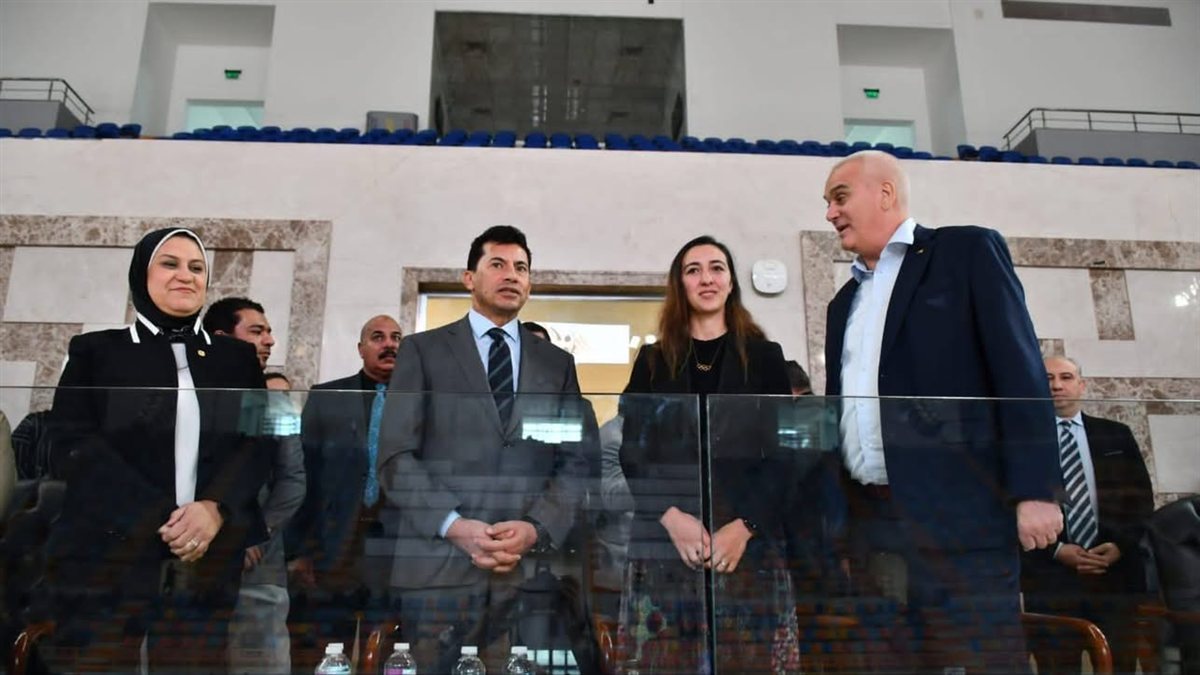 وزير الشباب والرياضة يشهد ختام بطولة مصر الدولية للريشة الطائرة البارالمبية