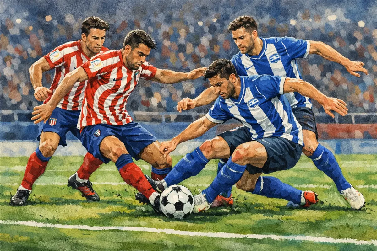 أتلتيكو مدريد يفوز على ألافيس بالدوري الإسباني أرشيفية