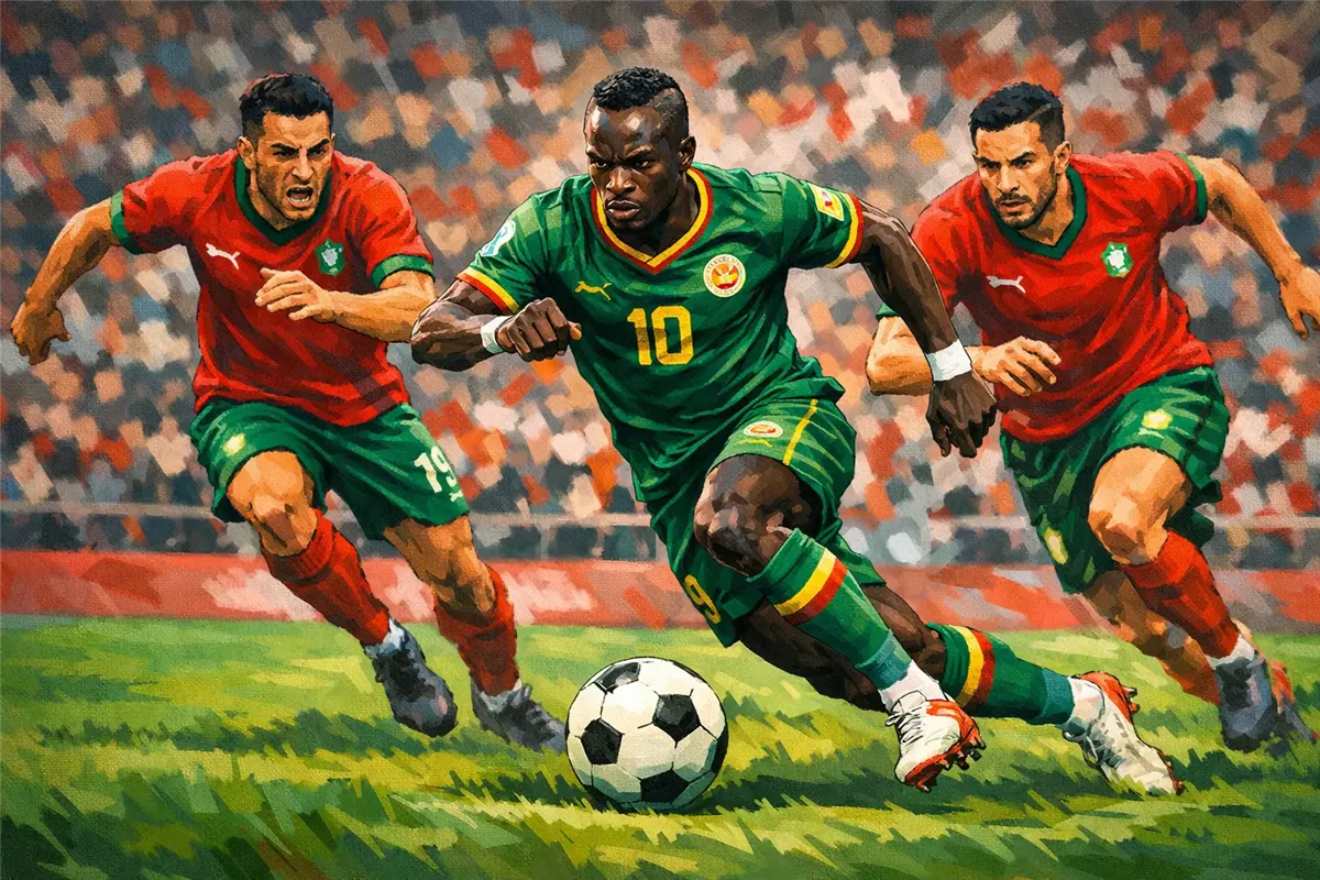 السنغال تحسم نهائي كأس الأمم الأفريقية أرشيفية