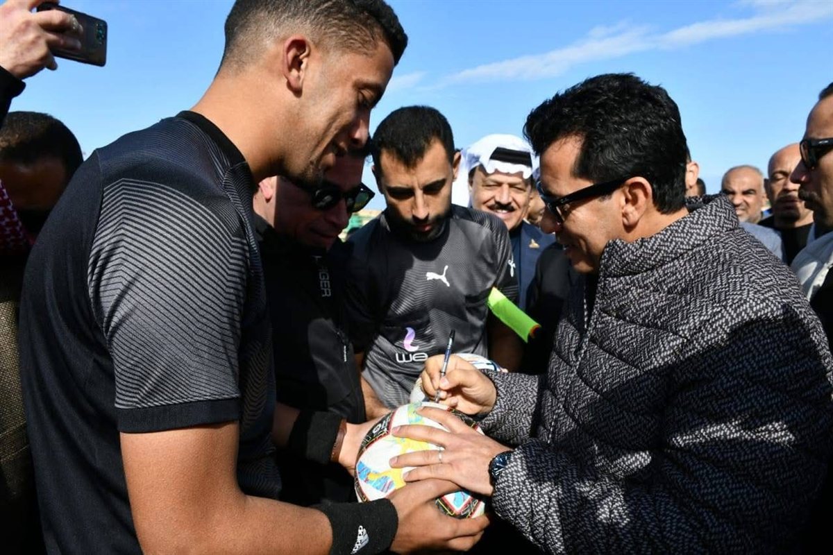 افتتاح تطوير مركز شباب الشيخ زويد بشمال سيناء