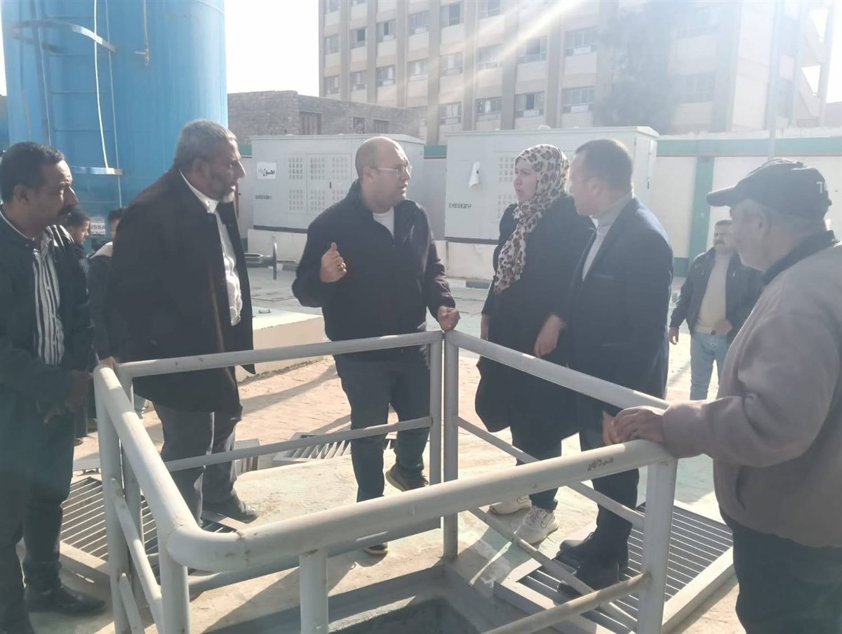 نائب محافظ الجيزة يتابع الاستعدادات النهائية لتشغيل الصرف الصحي بقرى البرمبل