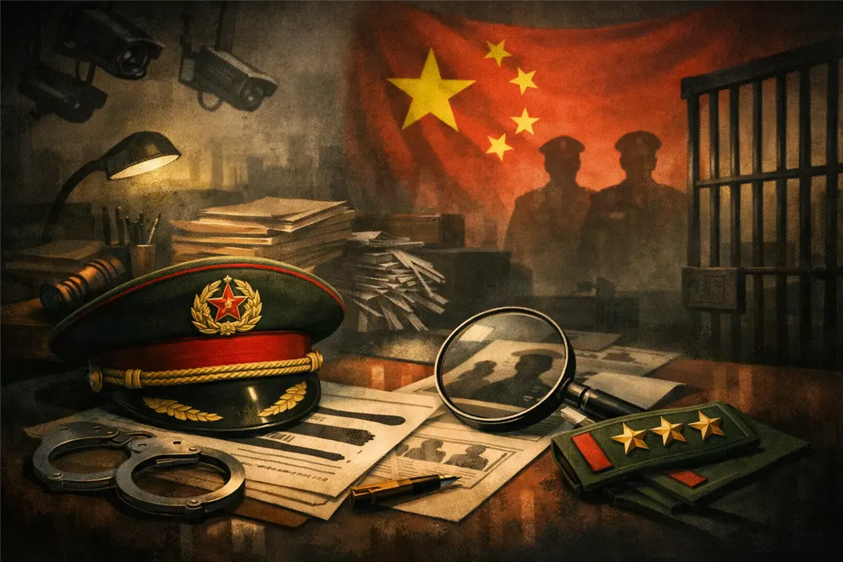 الجيش الصيني في سياق التحقيقات العسكرية - Illustration