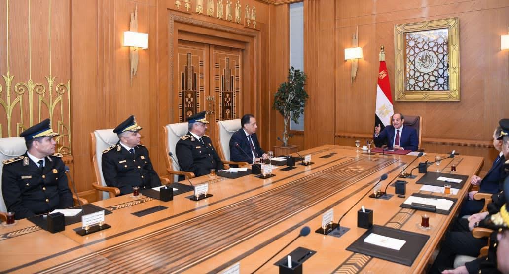 الرئيس السيسي يشهد الاحتفال بالذكرى الرابعة والسبعين لعيد الشرطة