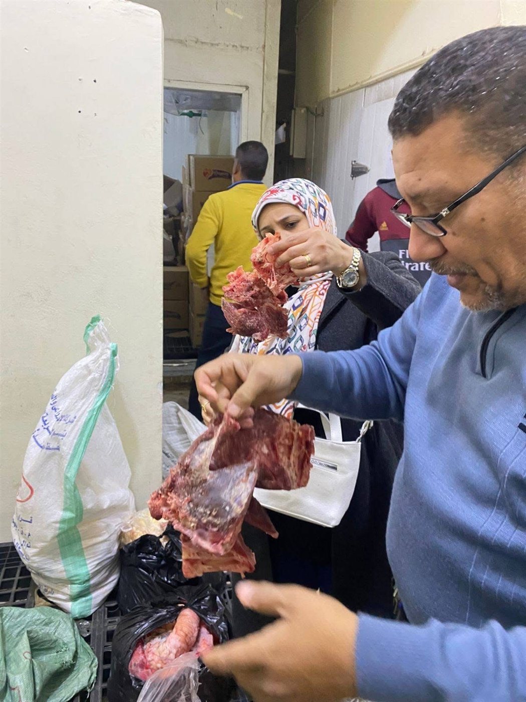 حملة مشتركة للطب البيطري وسلامة الغذاء بالأقصر