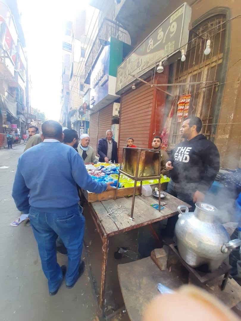 حملة إزالة الإشغالات في أسيوط بمركز أبوتيج