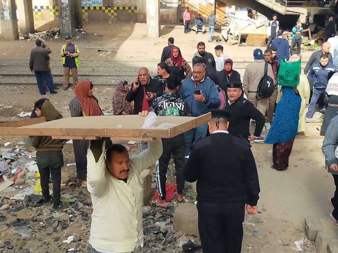 حملة إزالة الإشغالات بمدينة طلخا بقيادة المحافظ
