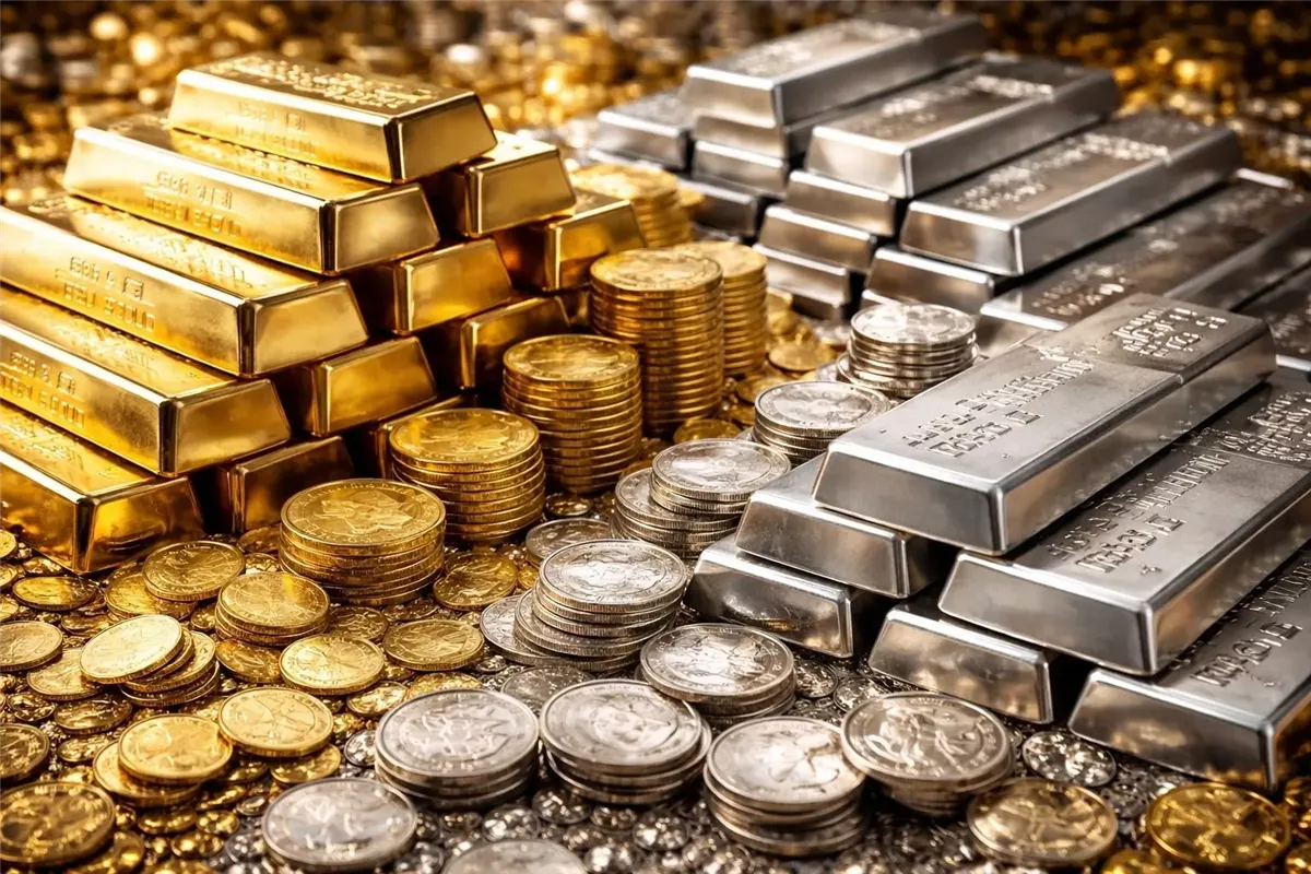 التوترات الجيوسياسية وانعكاسها على أسعار الذهب والفضة - Illustration