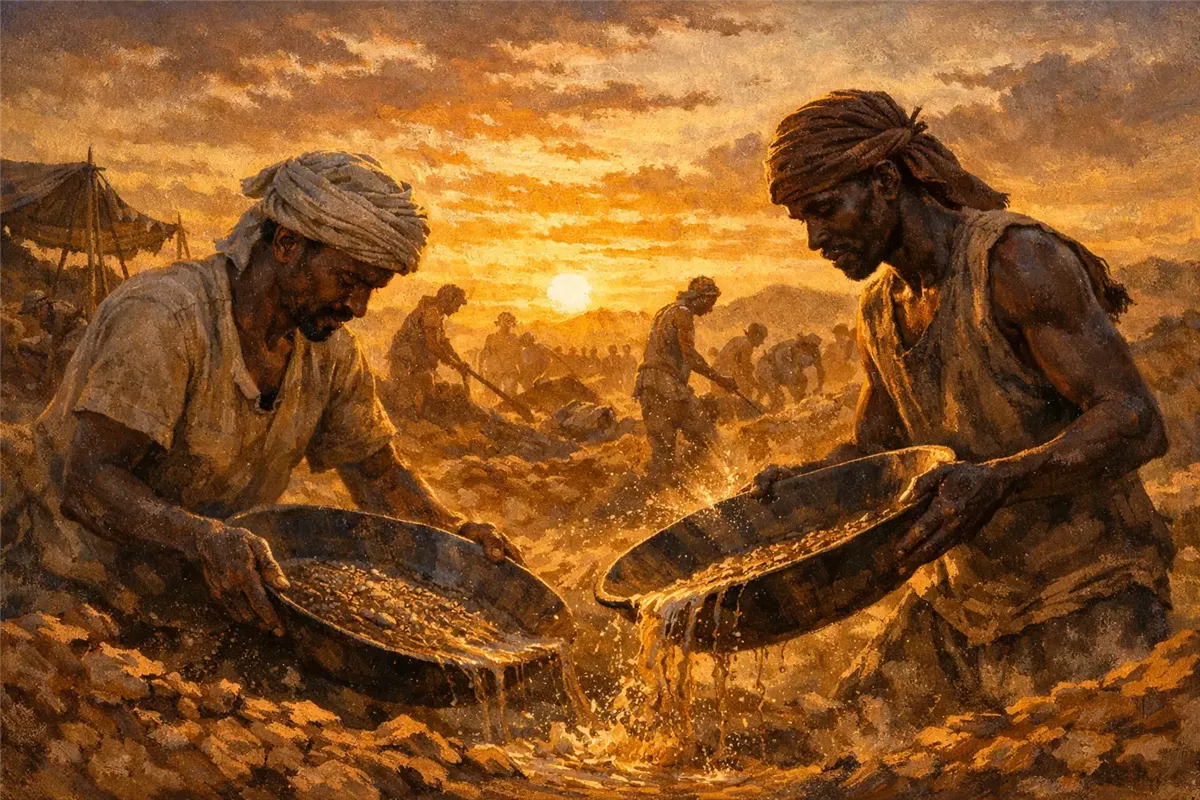 قطاع الذهب في السودان يواجه أزمات الإنتاج أرشيفية